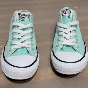 Converse All Star Low Top Light Teal Men's 5 Womens 7